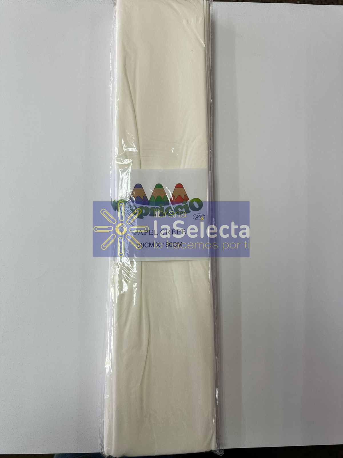 PAPEL CREPE BLANCO CAPRICCIO